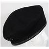 Image 3 : BLACK MILITARY WOOL BERET