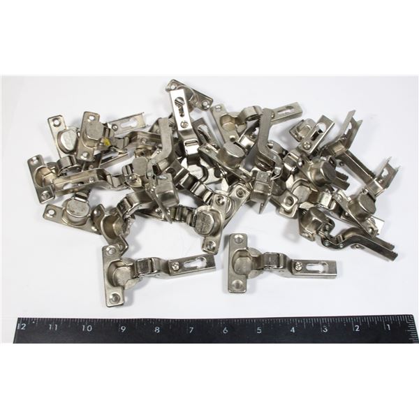25 STEEL CABINET DOOR HINGES