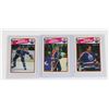 Image 1 : 3 HOCKEY CARDS IN SLEEVES OILERS, GLEN ANDERSON
