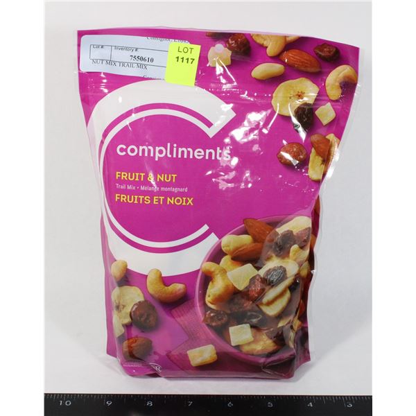 COMPLIMENTS FRUIT & NUT MIX TRAIL MIX