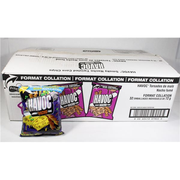 CASE OF HAVOC CHIPS SMOKY NACHO