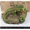 Image 1 : NEW ITEM 12787 IGUANA STATUE