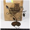 Image 1 : NEW ITEM NO. OWL TEA LIGHT HOLDER