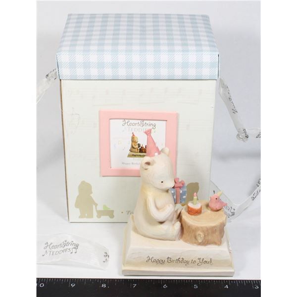 NEW HEARTSTRINGS TEDDIES "BIRTHDAY"