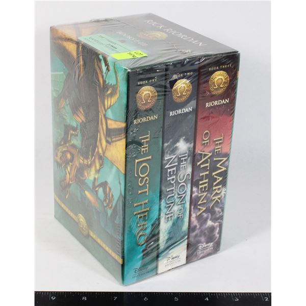 NEW SEALED - THE LOST HERO BOOKS I-III