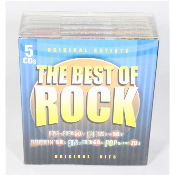 (NEW) THE BEST OF ROCK CDS