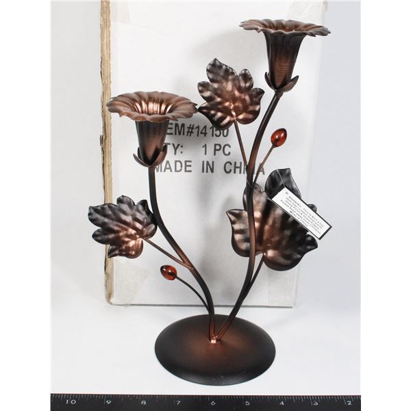 NEW ITEM 14150 METAL CANDLE HOLDER