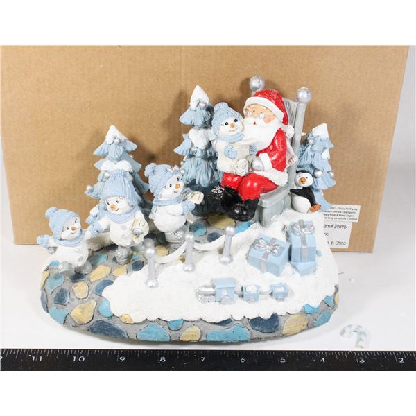 NEW ITEM 39895 SANTA MUSICAL FIGURINE