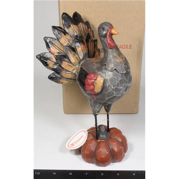 NEW ITEM H3026 TURKEY FIGURINE