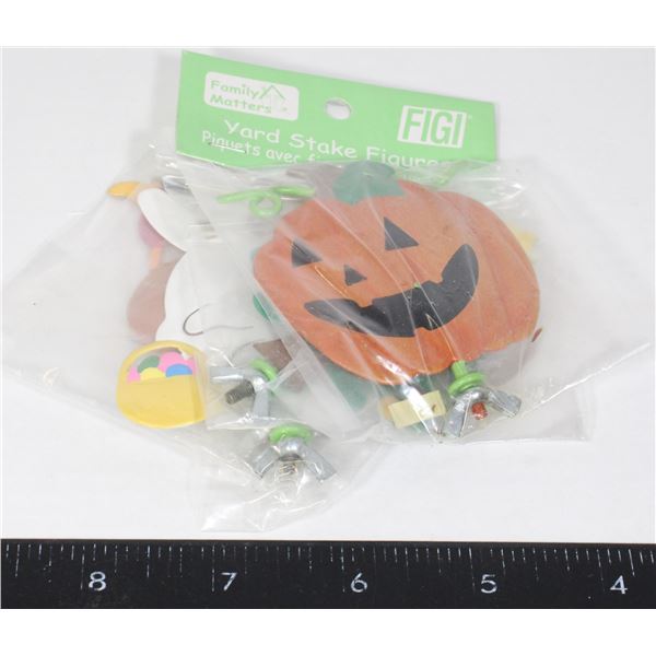 NEW ITEM YARD STAKE FIGURES