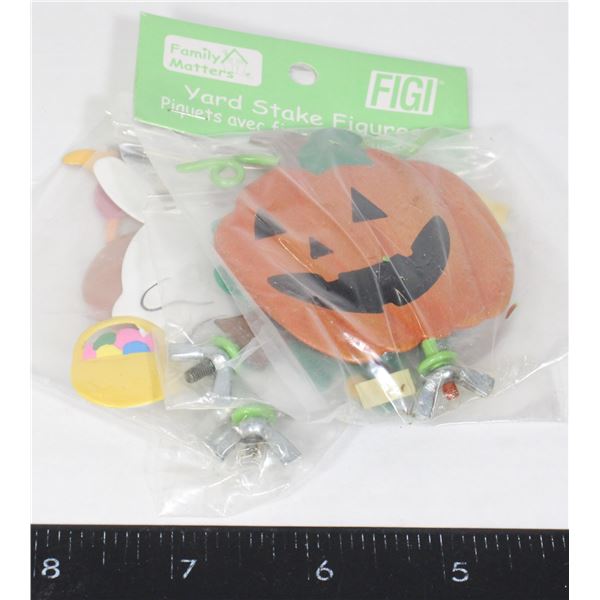 NEW ITEM YARD STAKE FIGURES