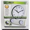 Image 1 : NEW ITEM WEATHER STATION WALL CLOCK