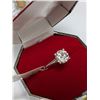 Image 4 : 14K WHITE GOLD 1.8G LAB DIAMOND 1.3CT RING