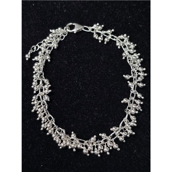 SILVER 11G 7.5" BRACELET