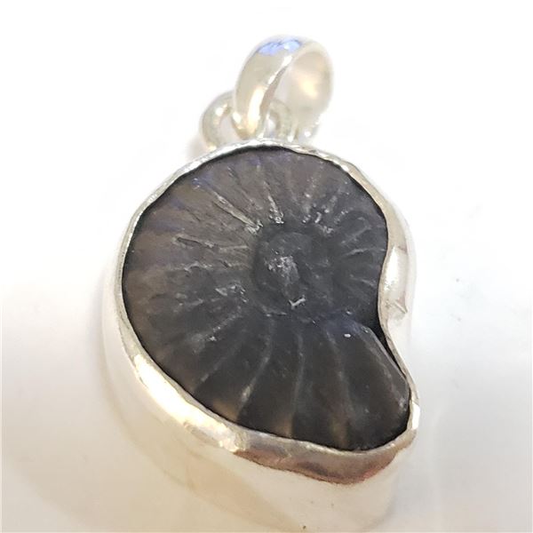 SILVER GENUINE GEMSTONE PENDANT(~WEIGHT 6.91G)