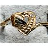 Image 2 : 10K YELLOW GOLD 1.54G NATURAL DIAMOND 0.02CT RING