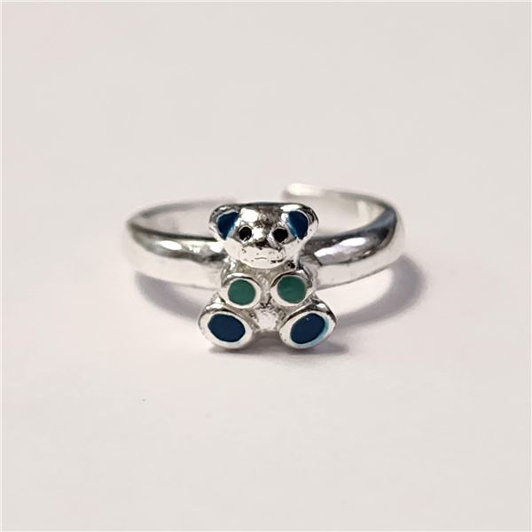 SILVER BABY OR TOE RING