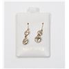 Image 1 : 10K YELLOW GOLD MOISSANITE(3CT) EARRINGS