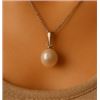 Image 1 : 14K 0.68G FRESH PERL PENDANT