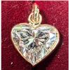Image 3 : 10K YELLOW GOLD LAB DIAMOND 1.2CT PENDANT