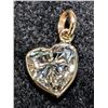 Image 1 : 10K YELLOW GOLD LAB DIAMOND 1.2CT PENDANT