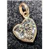 Image 2 : 10K YELLOW GOLD LAB DIAMOND 1.2CT PENDANT