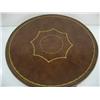 Image 2 : Round leather top coffee table
