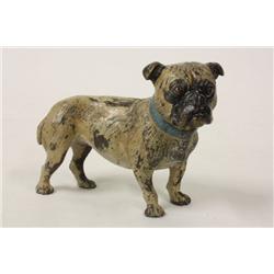 Patinated Austrian bronze Bulldog