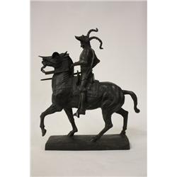 Bronze "Man on Horse"