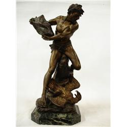Bronze signed E. Drouot