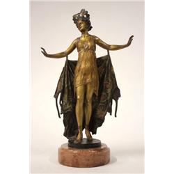 Vienna bronze figure by Bergman