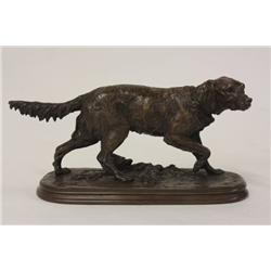 Bronze figure by P.J. Mene