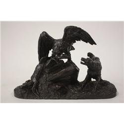 19th c. bronze grouping signed Jacmard ca. 1850