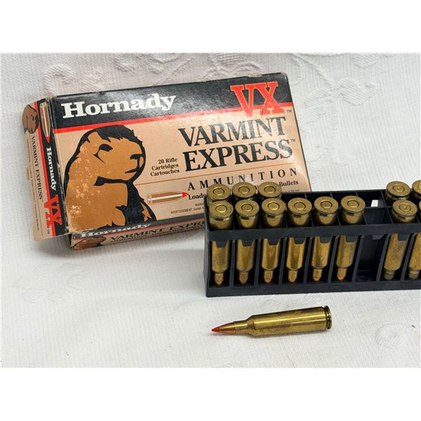 AMMO: HORNADY VARMINT EXPRESS 22-250 REM (INTERNAL REFERENCE: Q)