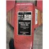Image 2 : Mobile ML55 Pallet Truck, 5500 lbs. Capacity - pick up Feb 6