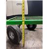 Image 8 : Gorilla Cart Green Metal Flatbed Utility Cart 40" x 20" x 12"H - pick up Feb 6