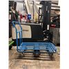 Image 3 : Metal 6-Wheel Heavy-Duty Tubular Flatbed Utility Cart 39" x 18" x 36"H - pick up Feb 6