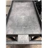 Image 5 : Luxor Plastic Utility Cart w/ Undershelf 35" x 18" x 34"H  - pick up Feb 6