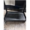 Image 6 : Luxor Plastic Utility Cart w/ Undershelf 35" x 18" x 34"H  - pick up Feb 6
