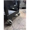Image 8 : Luxor Plastic Utility Cart w/ Undershelf 35" x 18" x 34"H  - pick up Feb 6