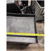 Image 9 : Luxor Plastic Utility Cart w/ Undershelf 35" x 18" x 34"H  - pick up Feb 6