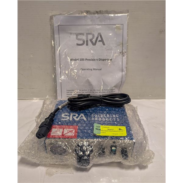 SRA PRECISION SOLDERING FLUID DISPENSER