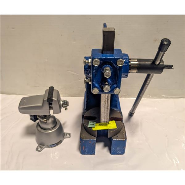 CAST IRON PRESS W/ PANAVISE 2.5" VISE