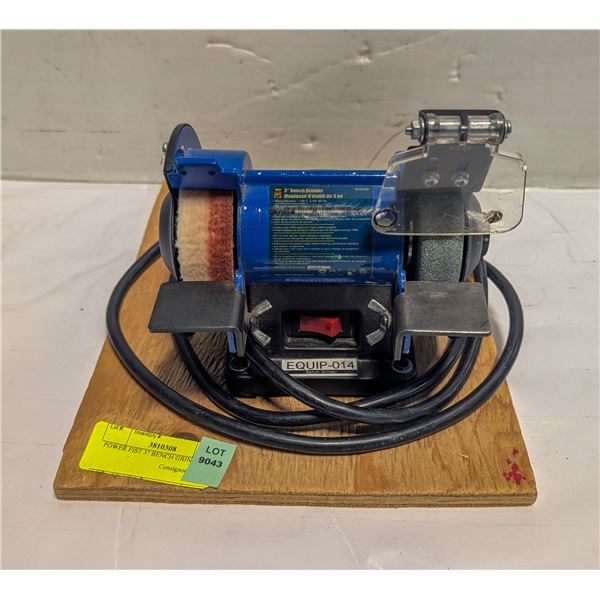 POWER FIST 3" BENCH GRINDER