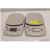 Image 1 : LOT OF 2 OHAUS DIGITAL SCALES