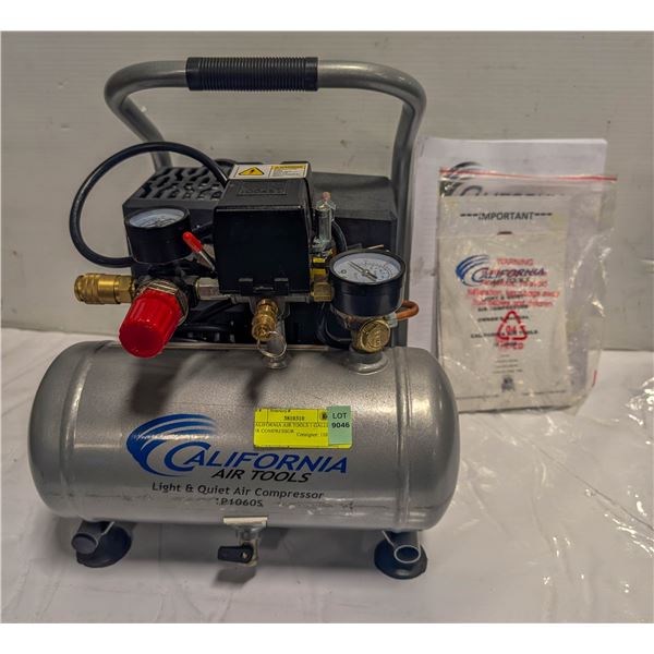 CALIFORNIA AIR TOOLS 1 GALLON AIR COMPRESSOR