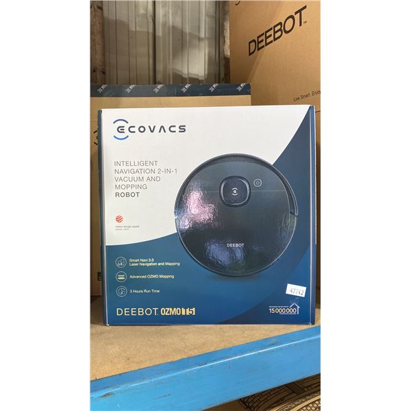 ECOVACS DEEBOT OZMO T5 ALL-IN-ONE ROBOT VACUUM AND MOP UNIT
