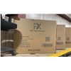 Image 2 : FAST TRACK IMPEX LE3001 BLACK MESH MEDIUM BACK ADJUSTABLE TASK CHAIR *IN BOX*