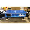 Image 1 : DYNAMO COMMERCIAL COIN OPERATED ELECTRIC AIR HOCKEY TABLE WITH 4 ROLLING LEG CASTERS