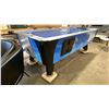 Image 3 : DYNAMO COMMERCIAL COIN OPERATED ELECTRIC AIR HOCKEY TABLE WITH 4 ROLLING LEG CASTERS